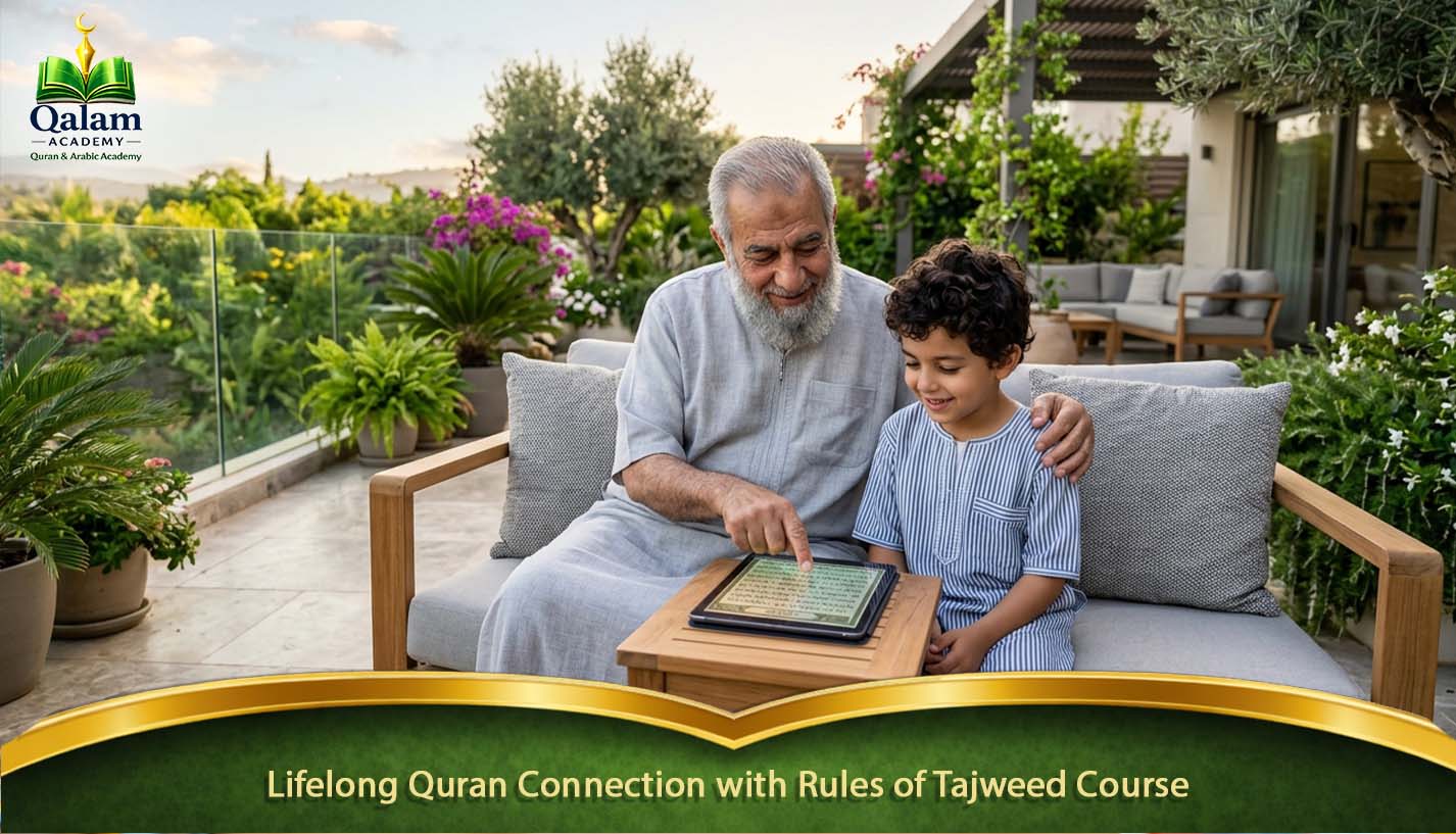 Lifelong Quran Connection with Tajweed Rules