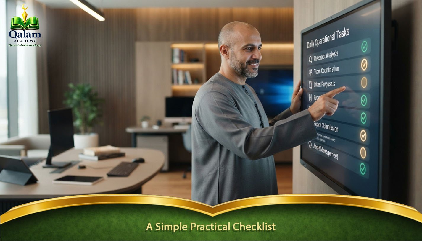 A Simple Practical Checklist