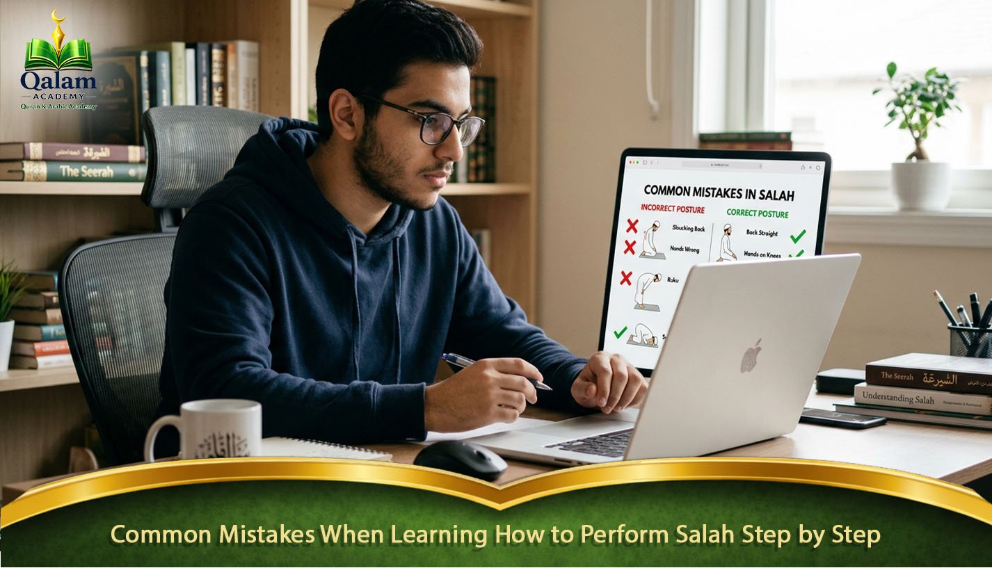 Common Mistakes When Learning How to Perform Salah Step by Step