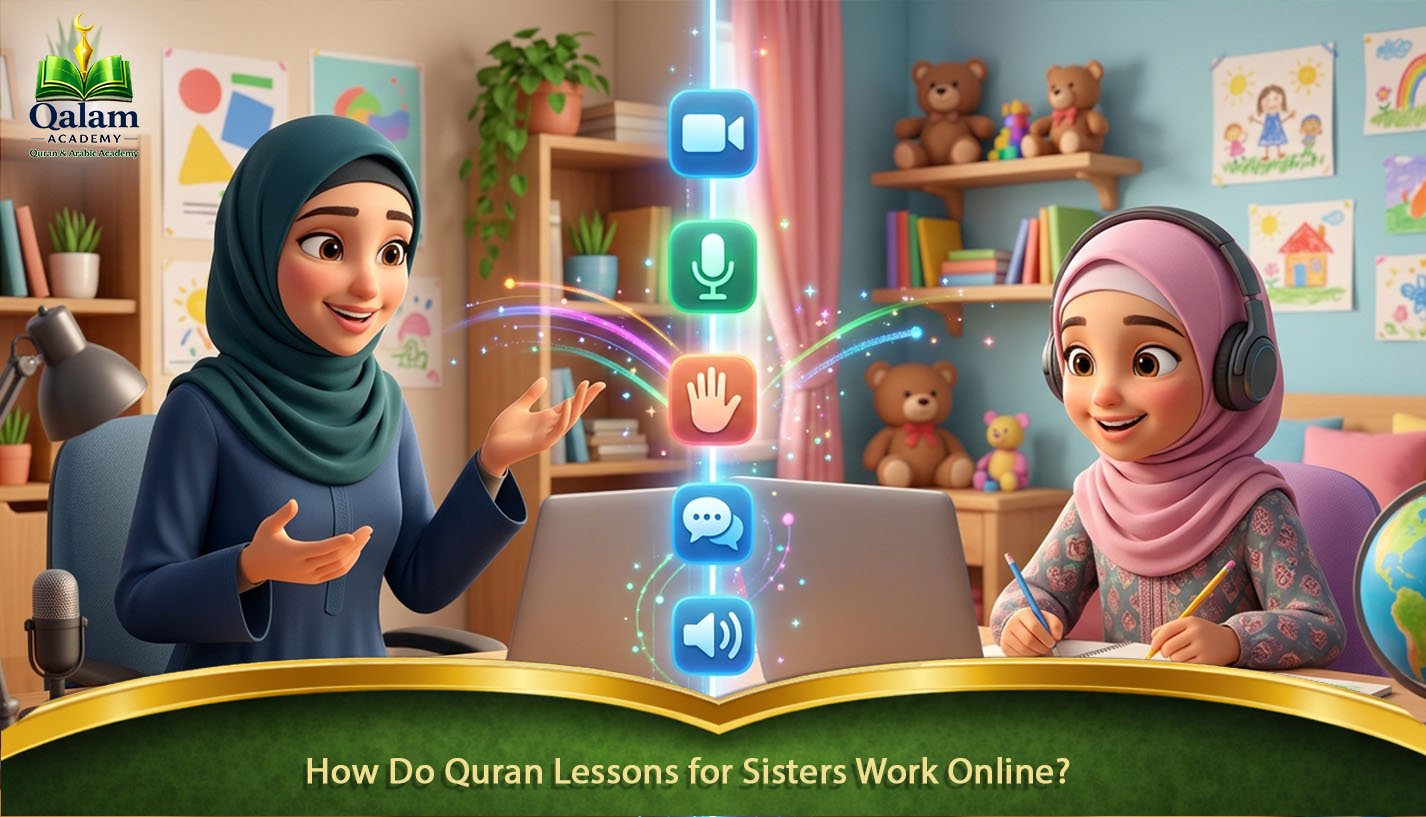 How Do Quran Lessons for Sisters Work Online?