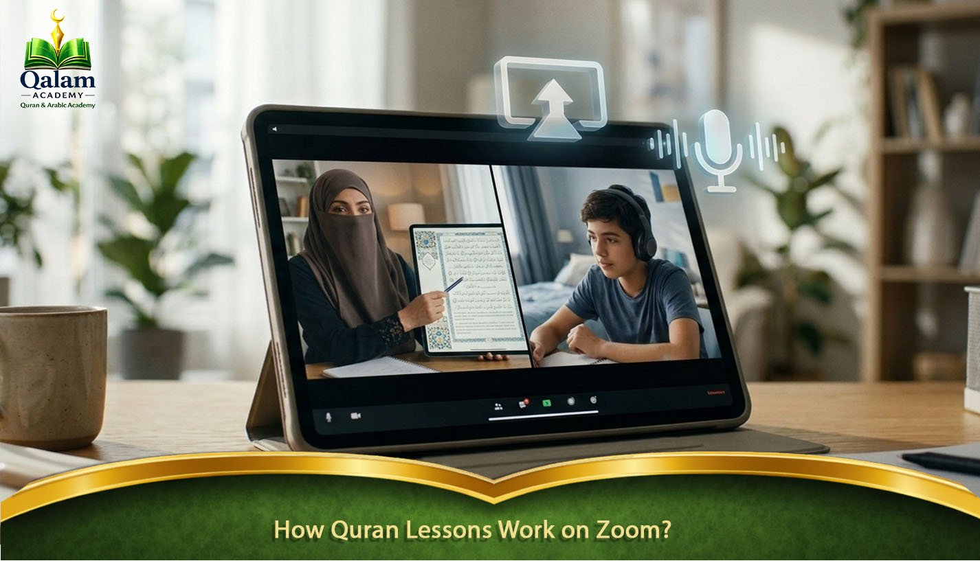 How Quran Lessons Work on Zoom?